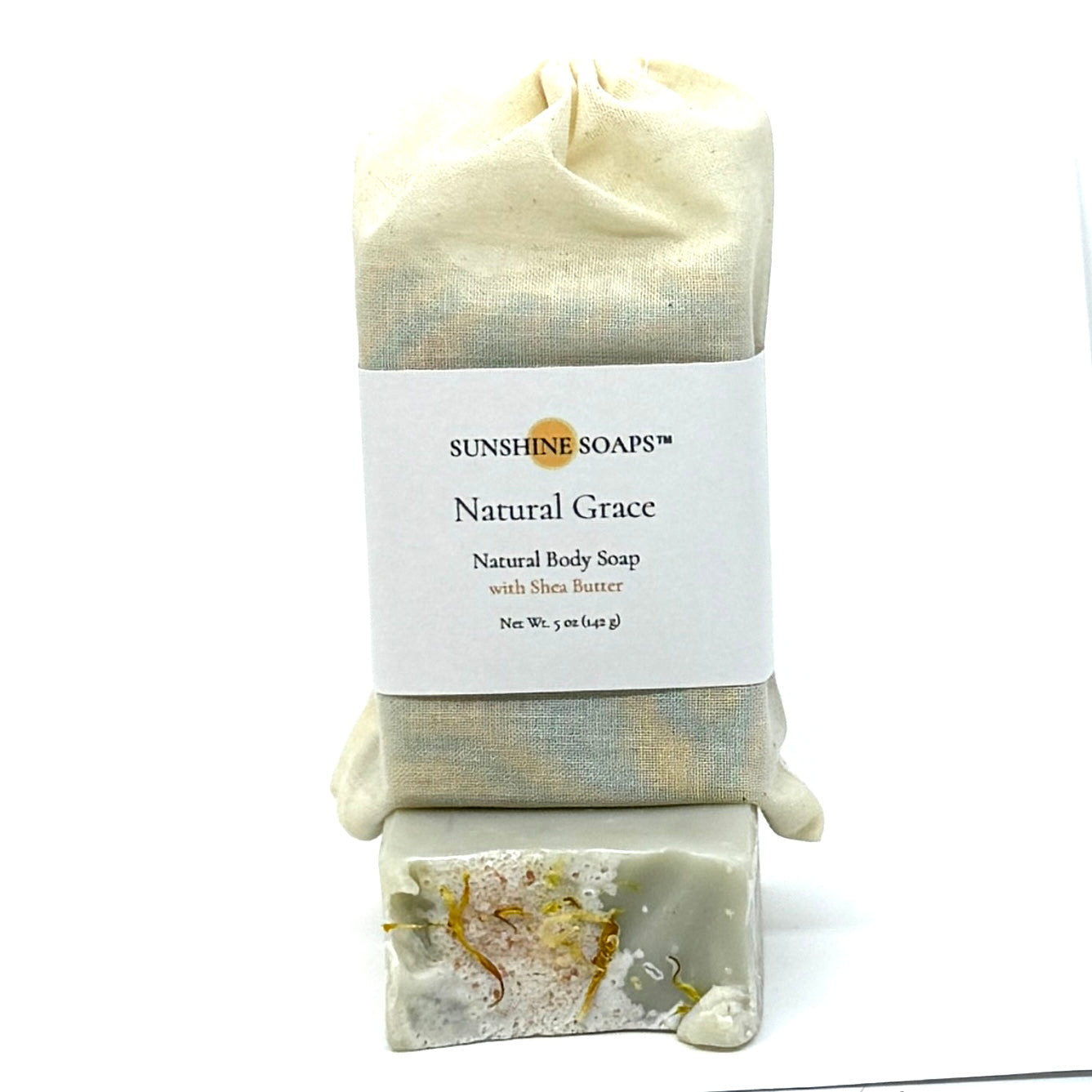 NATURAL GRACE - Natural Body Soap - a delicate floral, softened
