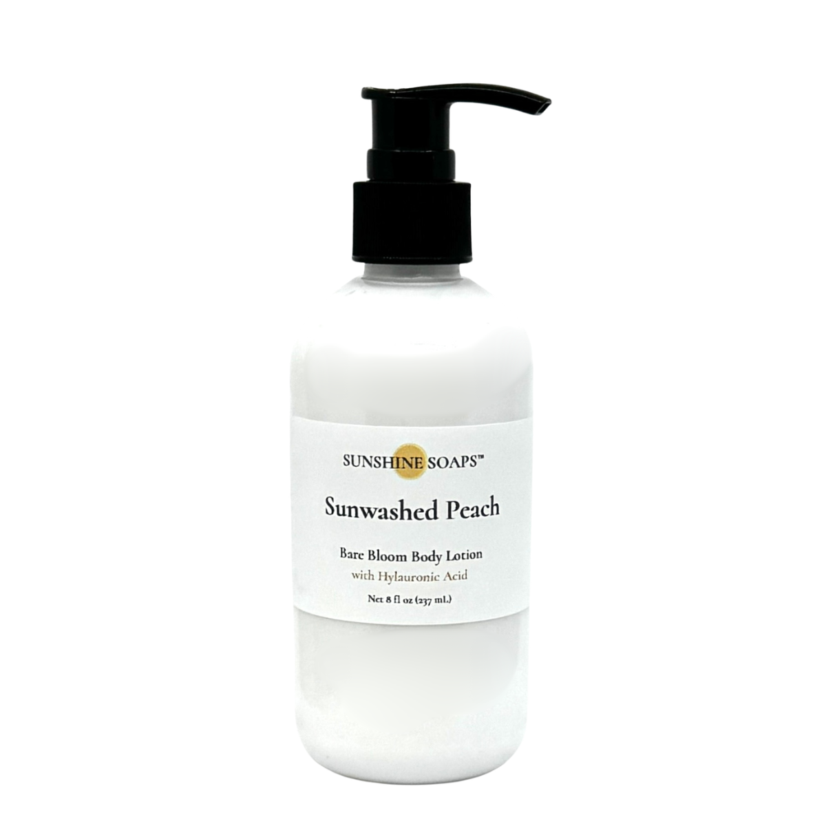SUNWASHED PEACH - Bare Bloom Body Lotion - softly sweet, sun-washed peach