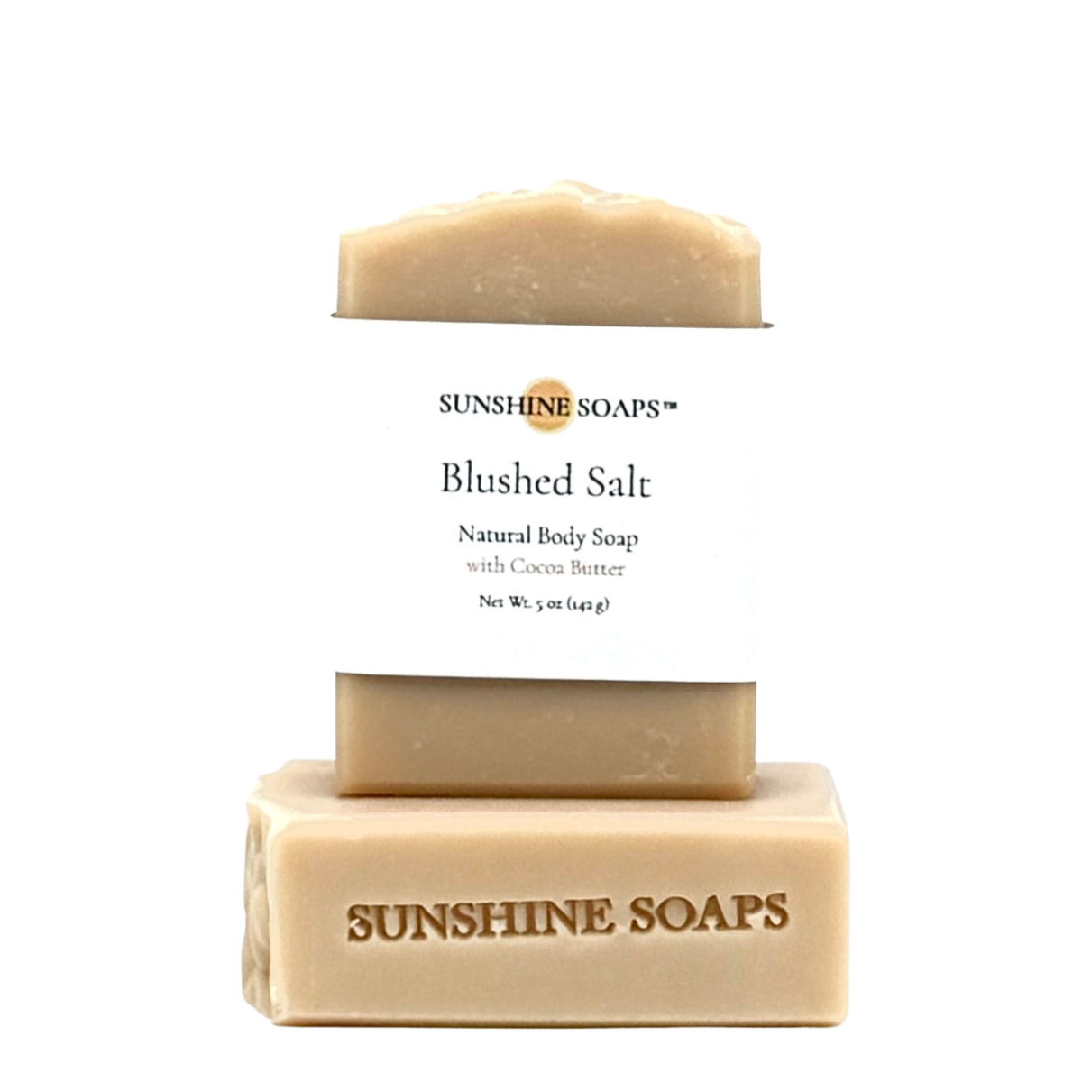 BLUSHED SALT - Body Soap Bar - soft florals & salty air