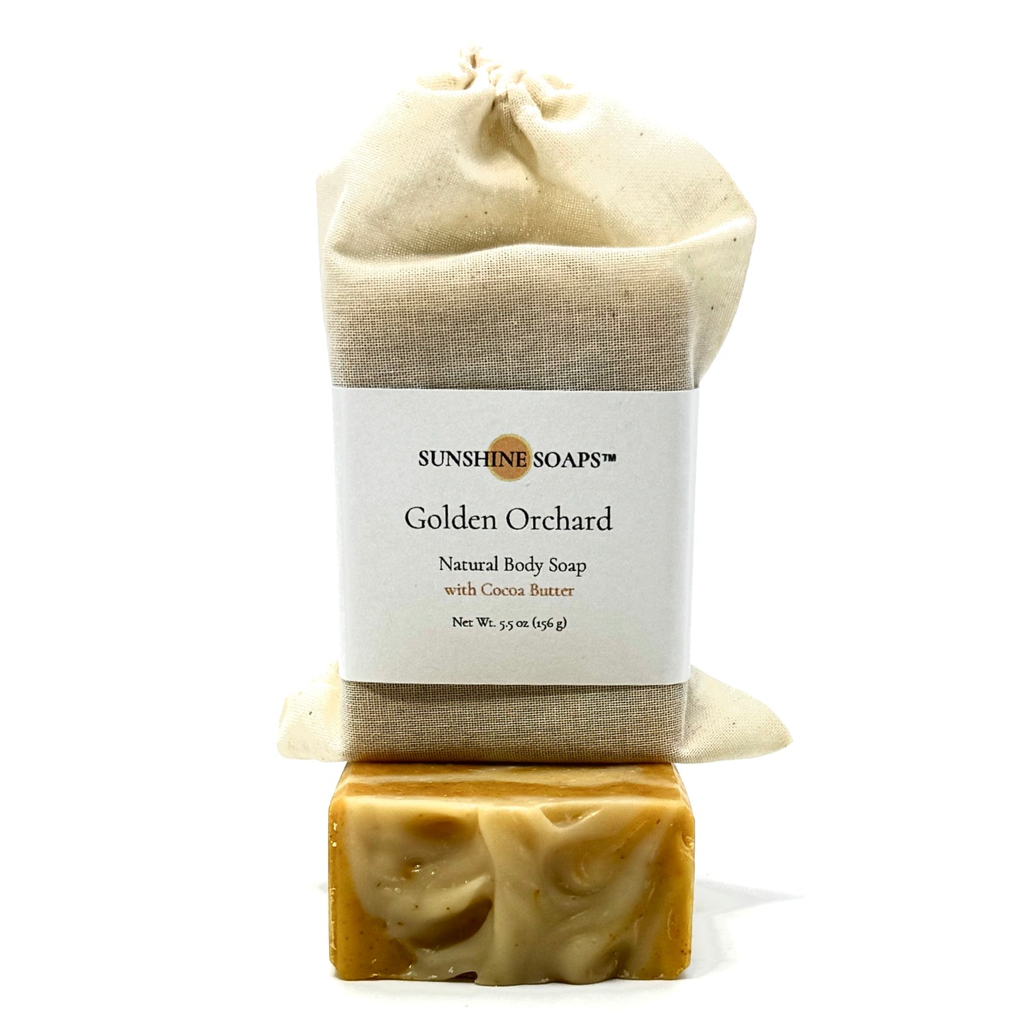 GOLDEN ORCHARD - Natural Body Soap - sunlit citrus softened with delicate florals