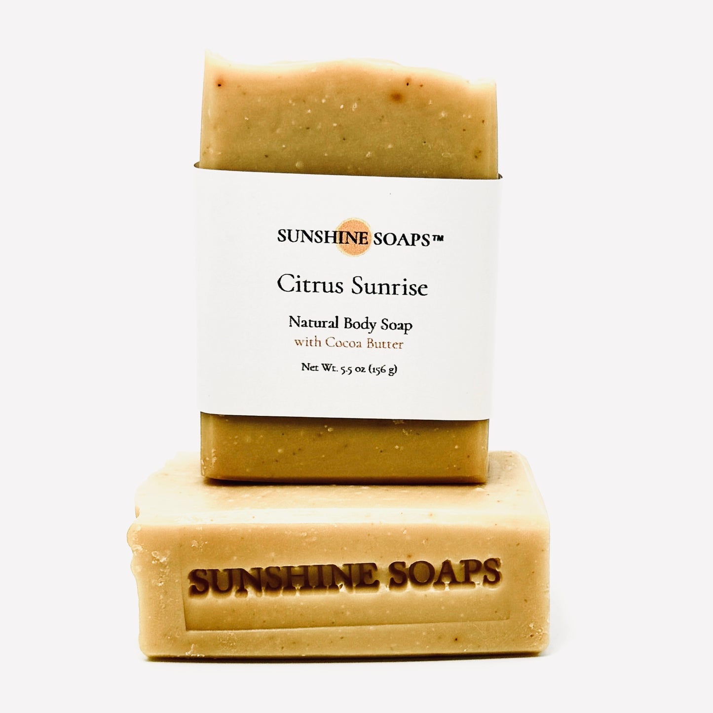 CITRUS SUNRISE - Natural Body Soap - bright citrus with a soft herbal finish