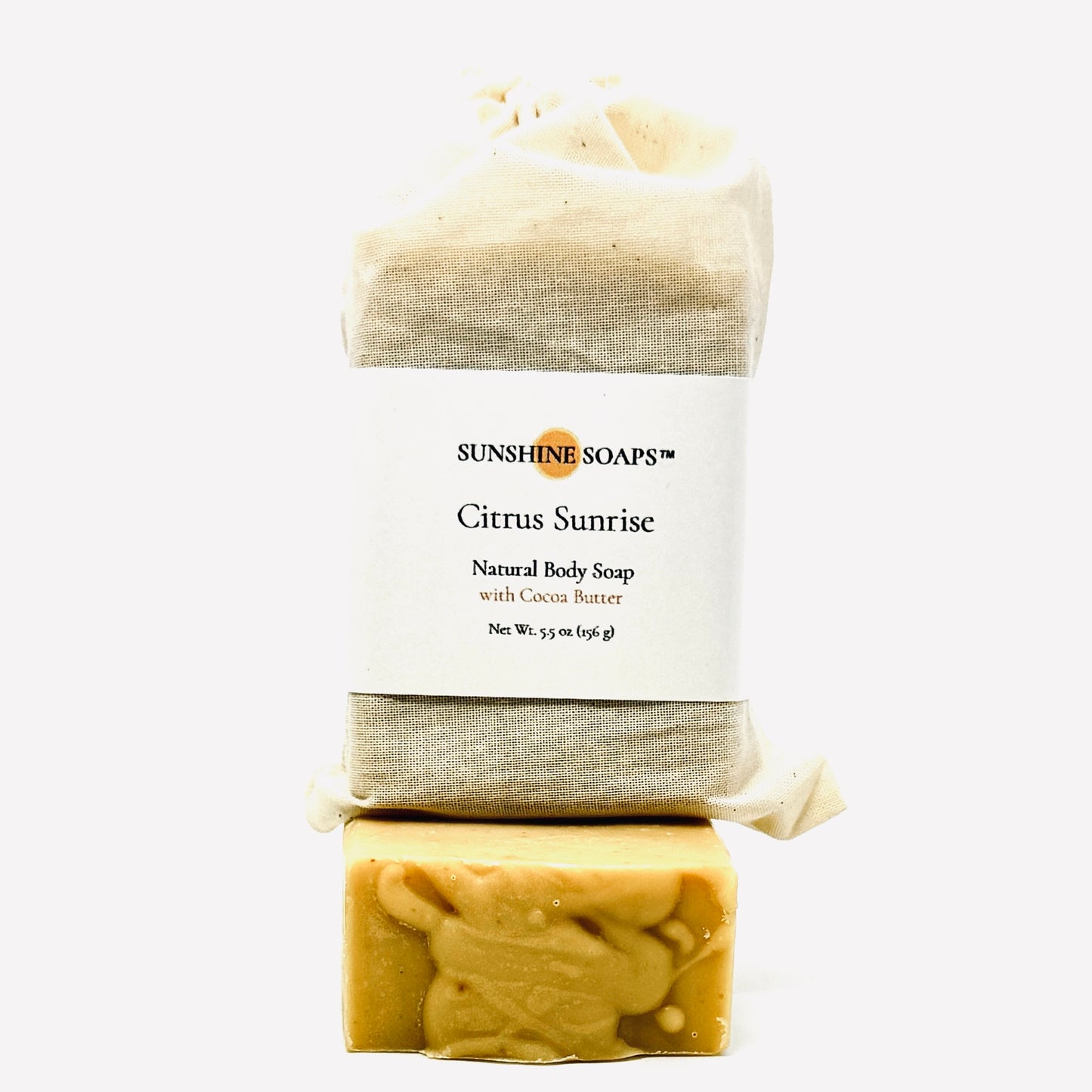 CITRUS SUNRISE - Natural Body Soap - bright citrus with a soft herbal finish