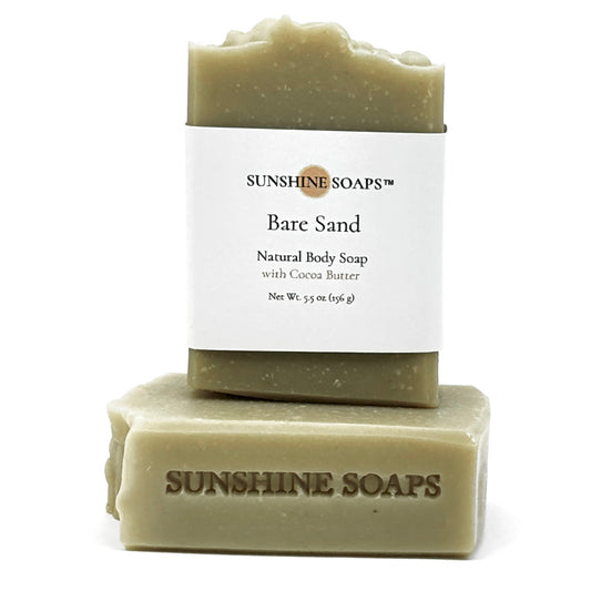 BARE SAND - Natural Body Soap - the perfect skin scent