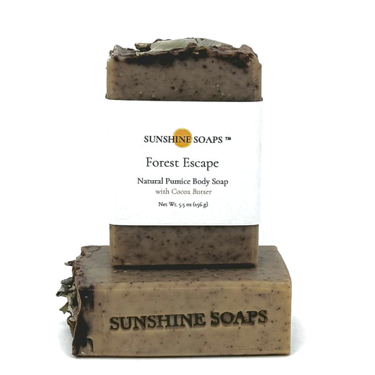 FOREST ESCAPE Natural Pumice Body Soap - fresh