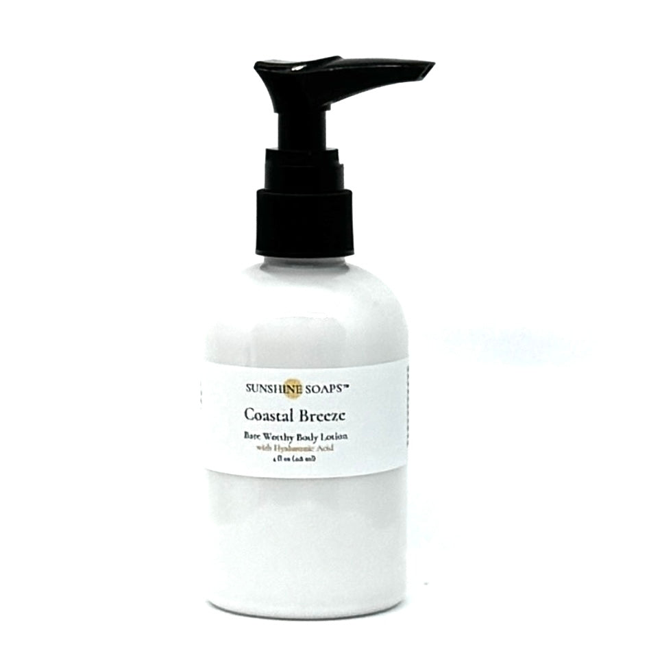 COASTAL BREEZE - Bare Worthy Body Lotion - fresh, clean, skin-quenching