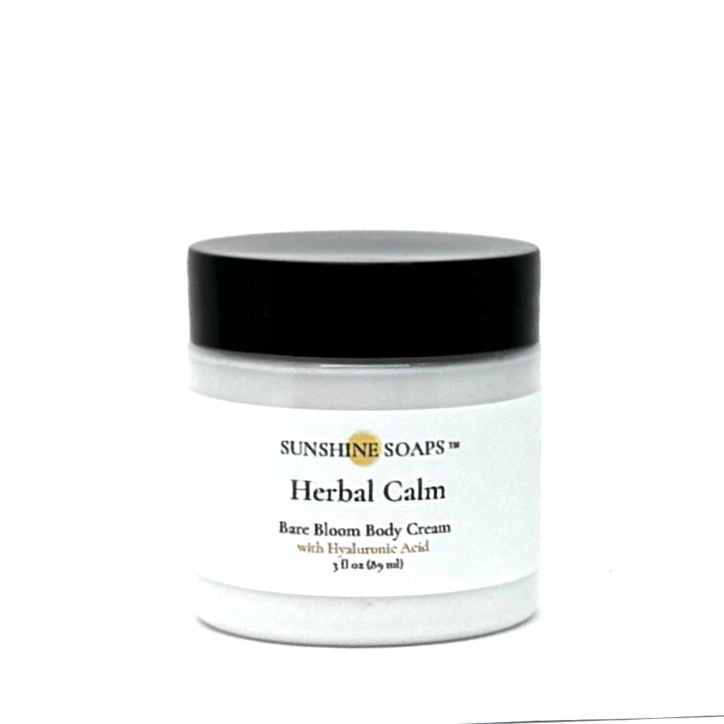 HERBAL CALM - Bare Bloom Body Cream - soft, calming, botanical
