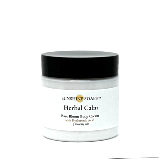 HERBAL CALM - Bare Bloom Body Cream - soft, calming, botanical