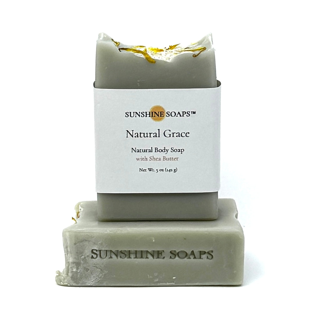 NATURAL GRACE - Natural Body Soap - a delicate floral, softened