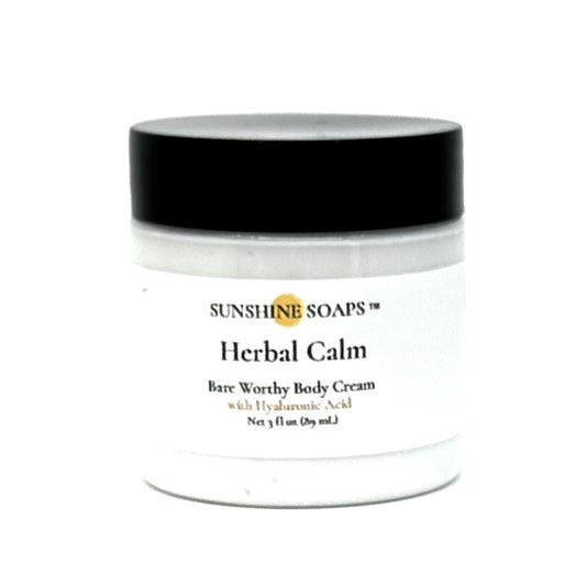 HERBAL CALM - Bare Worthy Body Cream - calming, clean, botanical