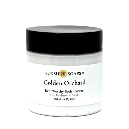 GOLDEN ORCHARD - Bare Worthy Body Cream - warm, velvety, sunlit