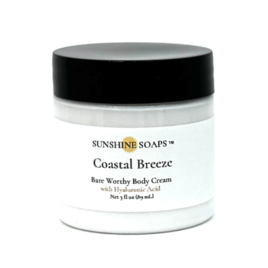 COASTAL BREEZE - Bare Worthy Body Cream - fresh, velvety, deeply hydrating