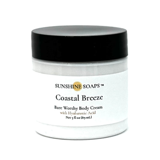 COASTAL BREEZE - Bare Worthy Body Cream - fresh, velvety, deeply hydrating
