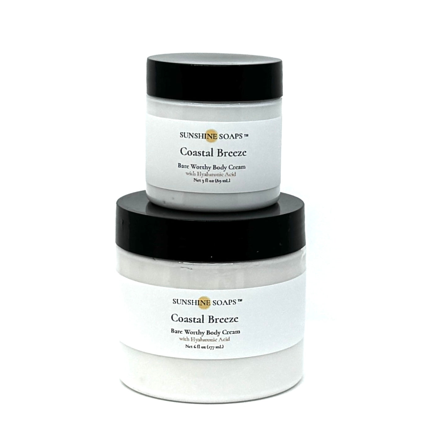COASTAL BREEZE - Bare Worthy Body Cream - fresh, velvety, deeply hydrating