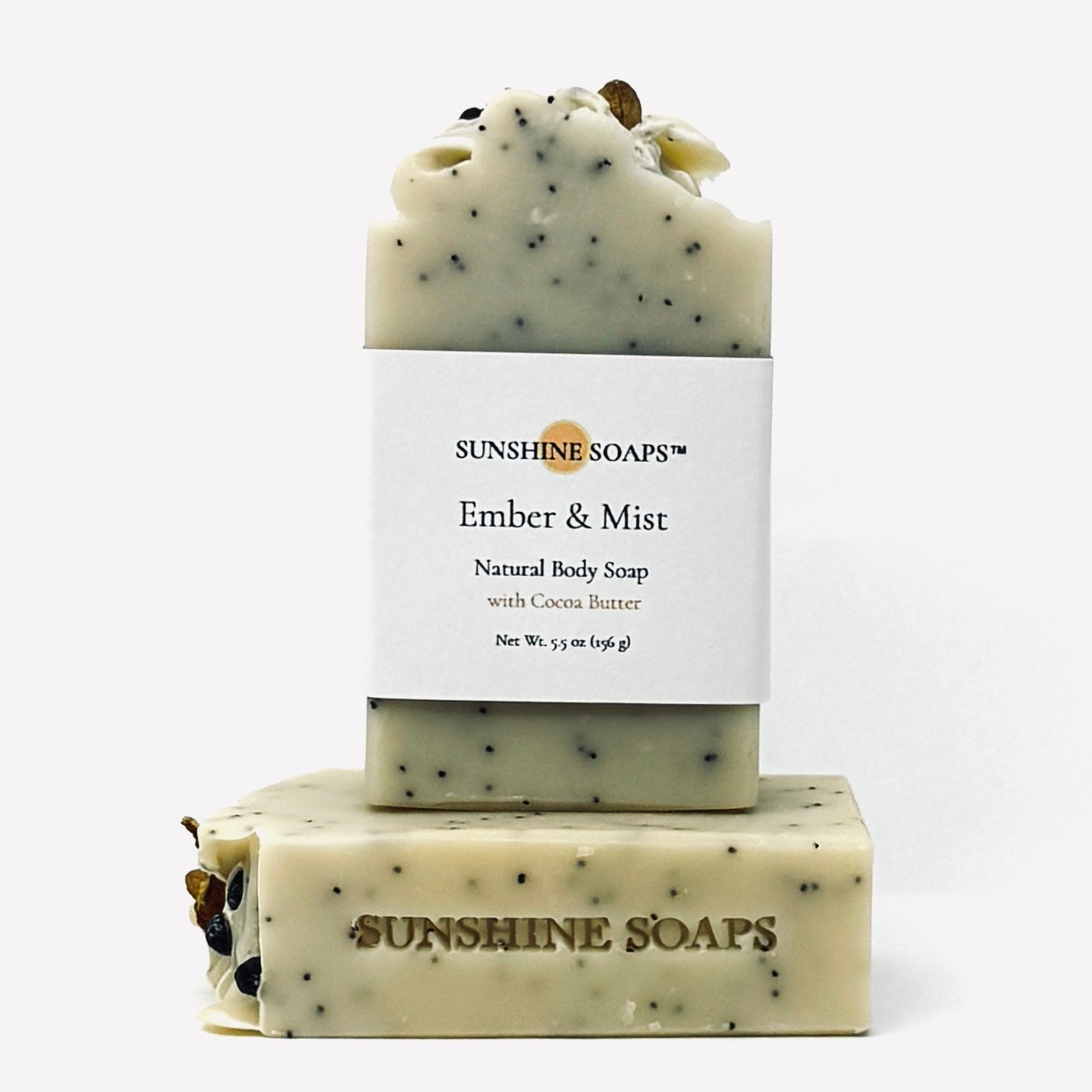 EMBER & MIST - Natural Body Soap - spiced citrus with a smooth, classic finish