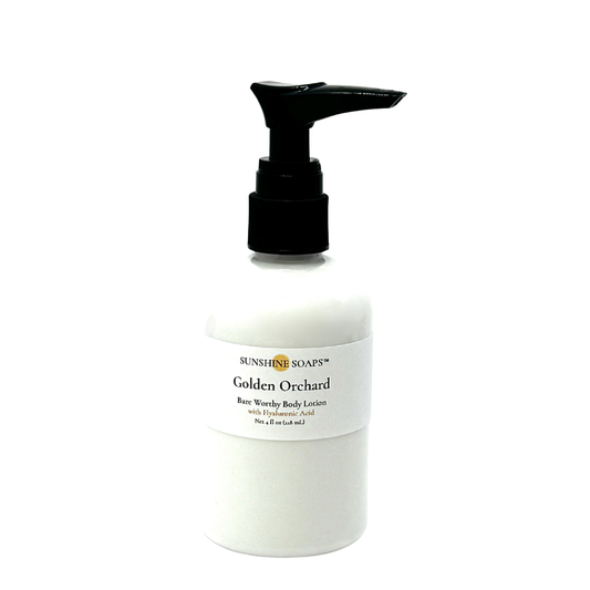 GOLDEN ORCHARD - Bare Worthy Body Lotion - warm, luxe, fruit, glow
