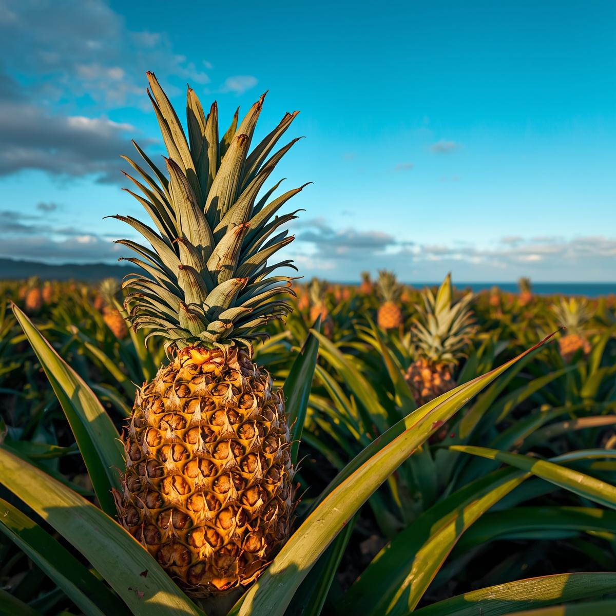 SUN PINEAPPLE - Bath Bomb - bright, golden, and sun-warmed
