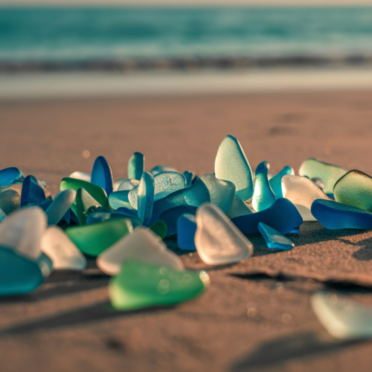 SEA GLASS ALOE - Bath Bomb - fresh, airy, and softly cooling