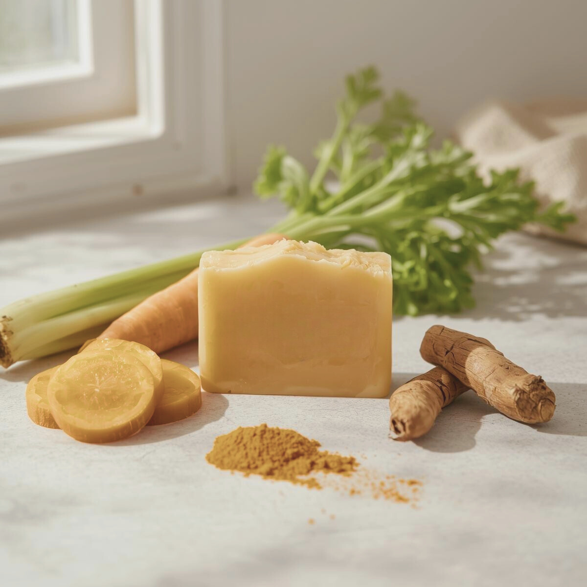 ROOT & STEM - Natural Body Soap - rooted, simple, and quietly clean